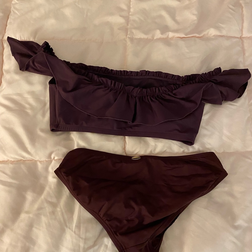 off the shoulder bikini